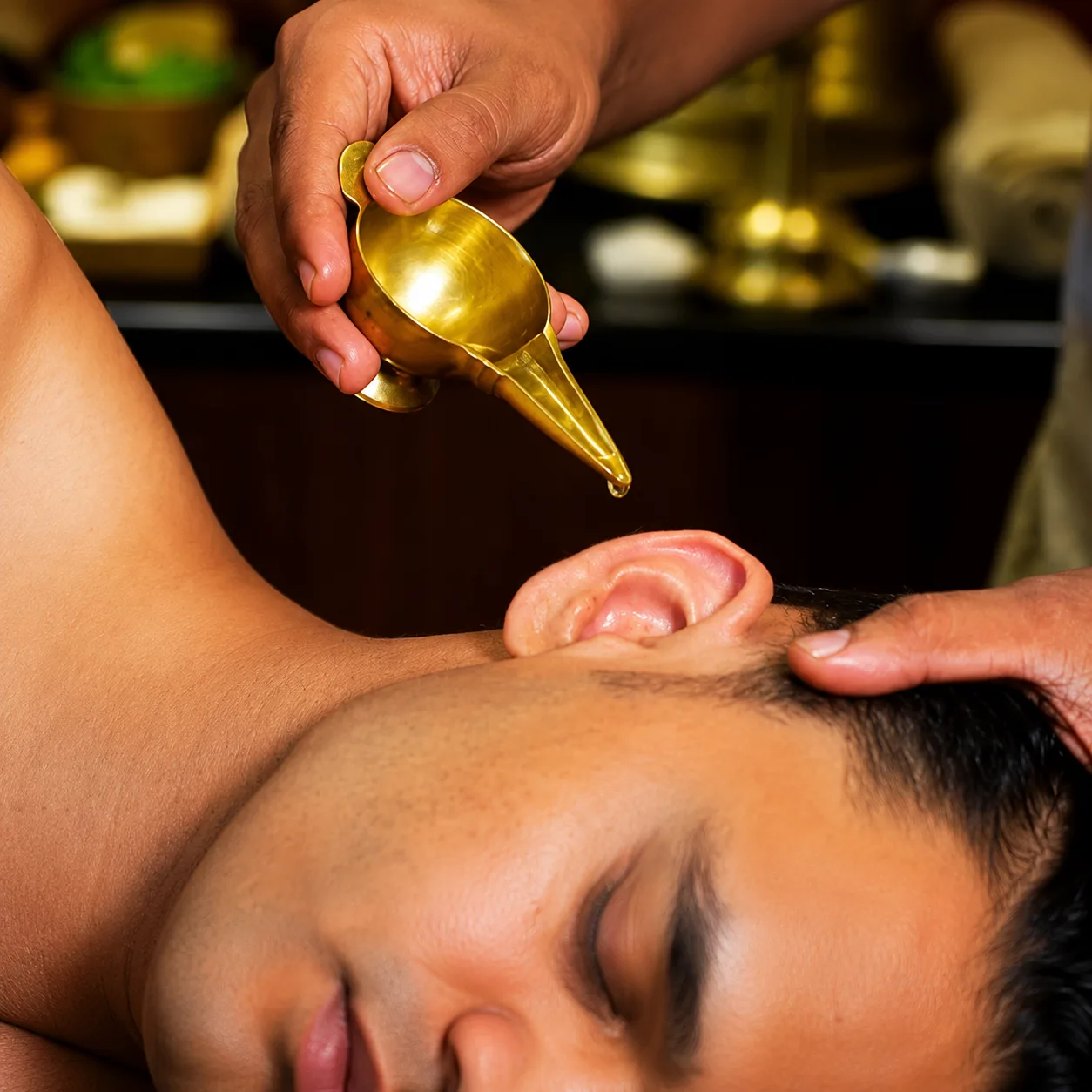 Karnapooranam — Medicated Ear Oil Therapy