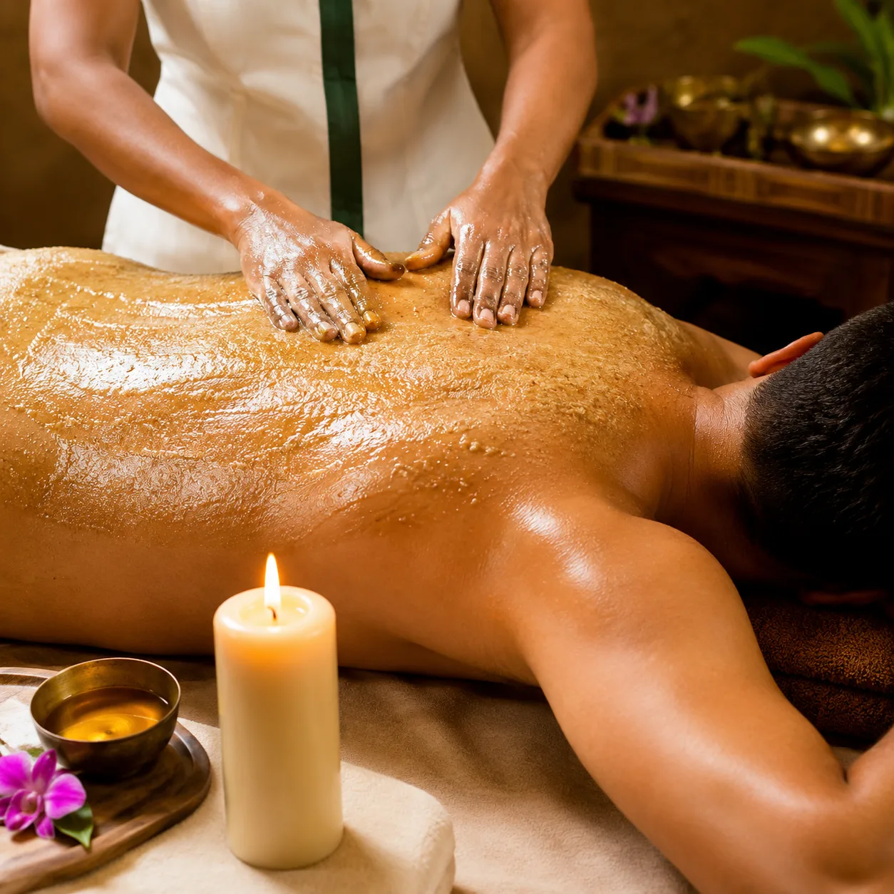 Udvarthanam — Herbal Powder Massage