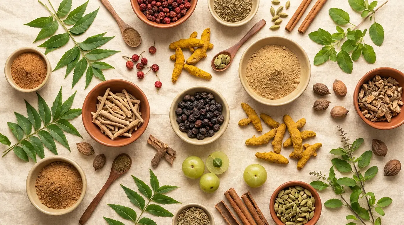 Herbs, Roots & Spices